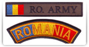 Epoleti, suporti cu insemne grad si semne de arma din cadrul Armatei Romane