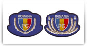 Epoleti, suporti cu insemne grad si semne de arma si ecusoane nominale